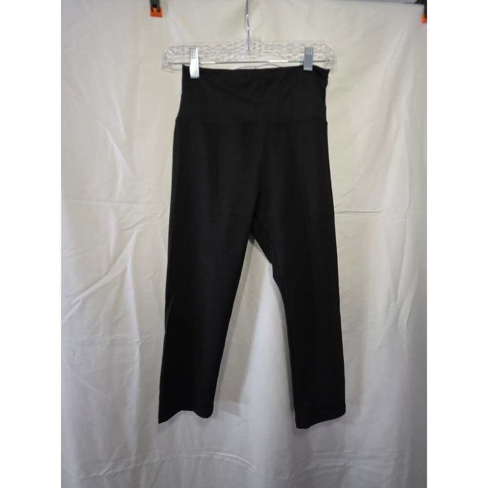 High Rise Crop 23in Leggings Black S-M 92% Polyester Spandex